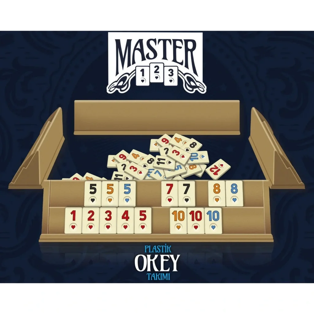 Master Plastik Okey Takımı görsel 2