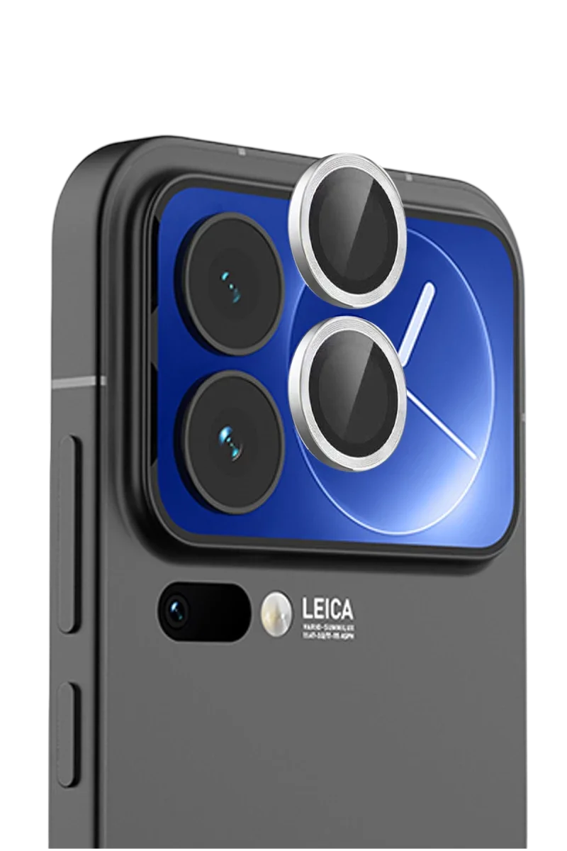 Xiao 17 Pro Raze Metal Kamera Lens - Gümüş görsel 2