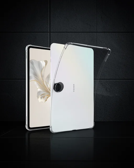 Huawei Honor Pad 9 Kılıf Anti Shock Tablet Silikon - Şeffaf