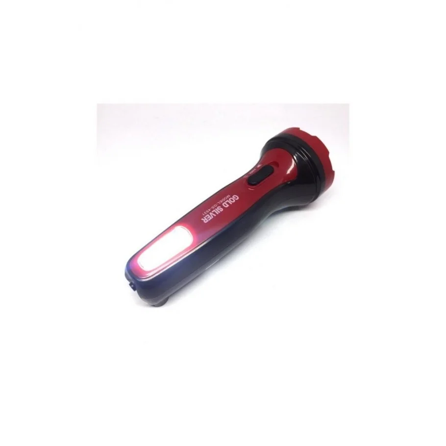 GS-4531 3 Watt+1 Watt Cob Led Şarjlı El Feneri görsel 2