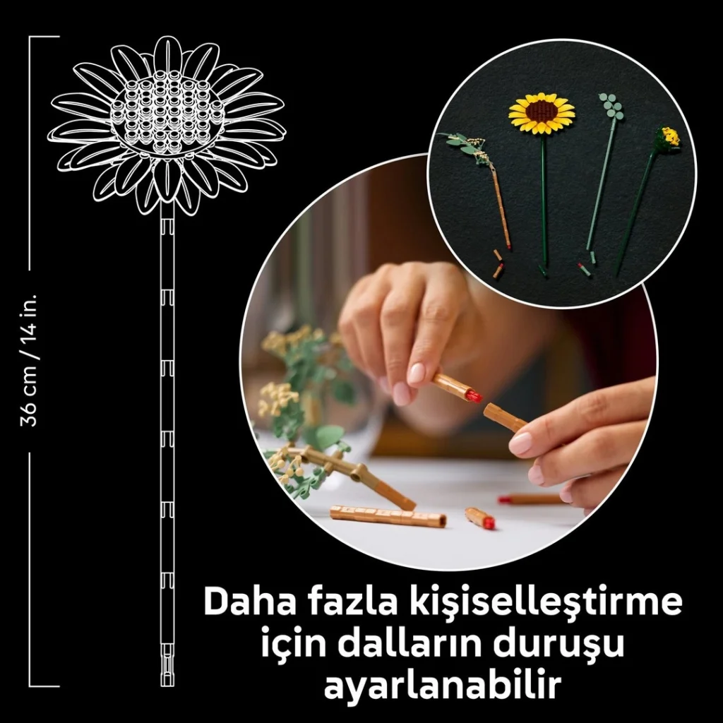 Ayçiçeği Buketi 11502 görsel 3