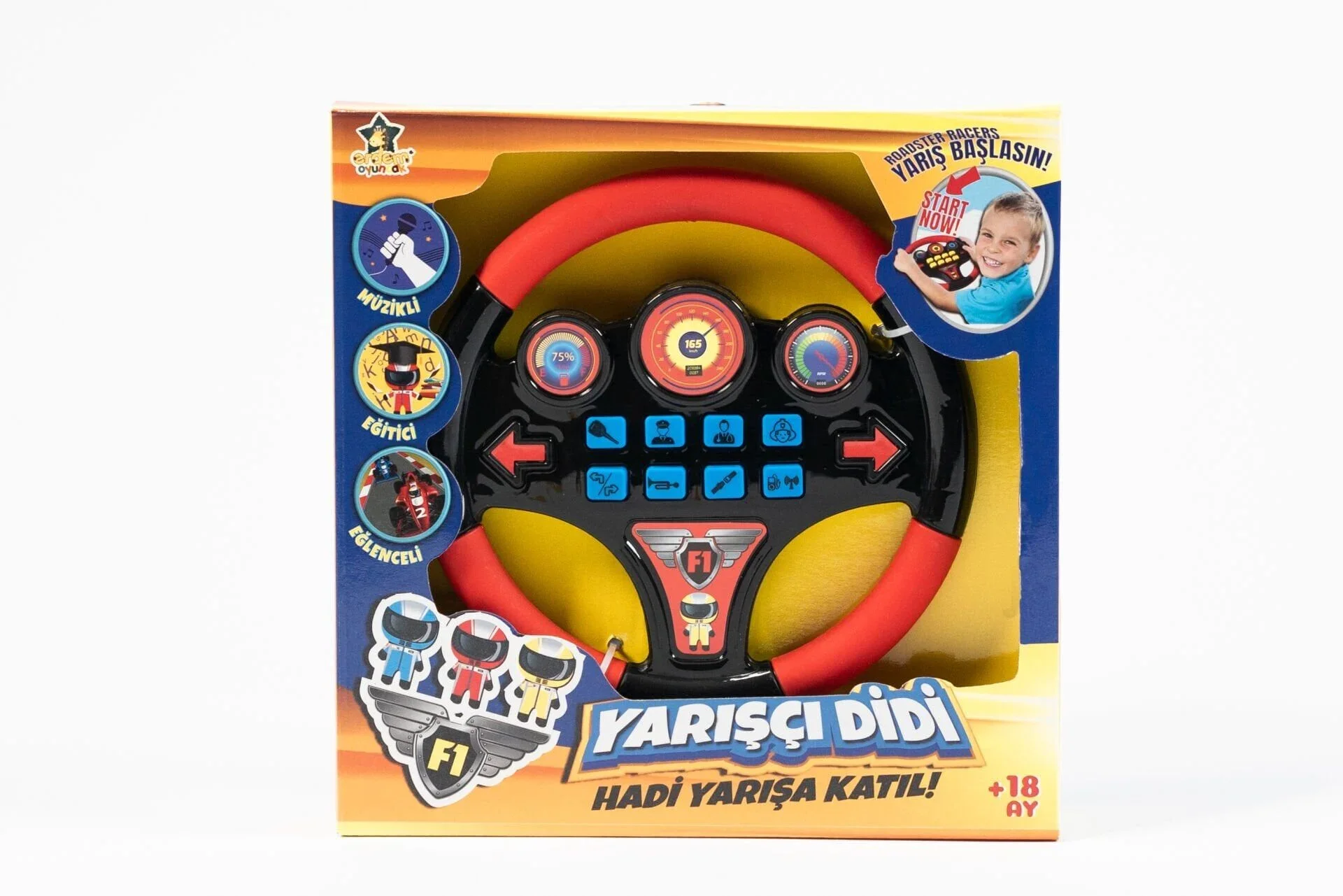 ER-103 Oyuncak Sesli Müzikli Direksiyon görsel 2