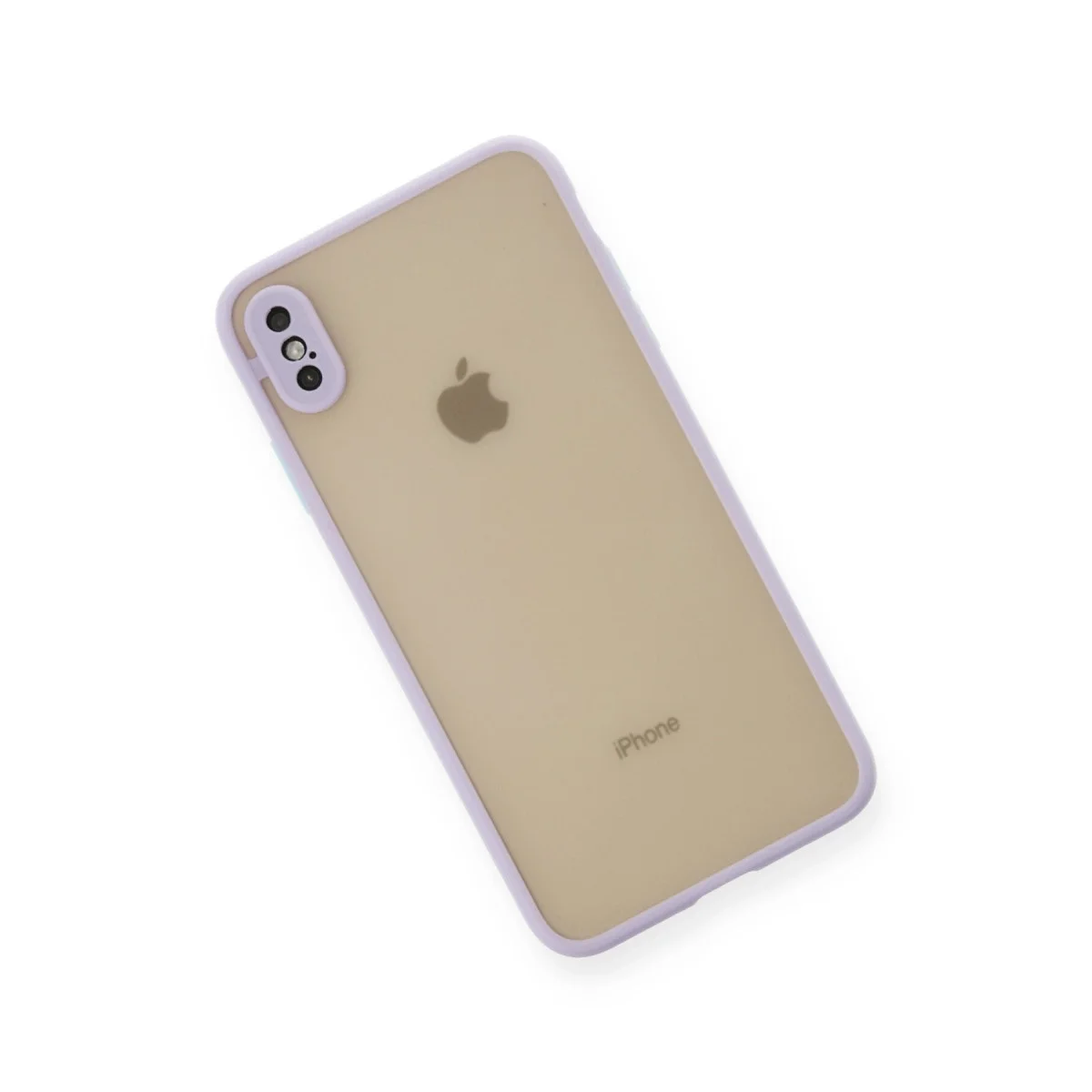 Apple İphone X Kılıf Montreal Silikon Kapak - Mor görsel 3