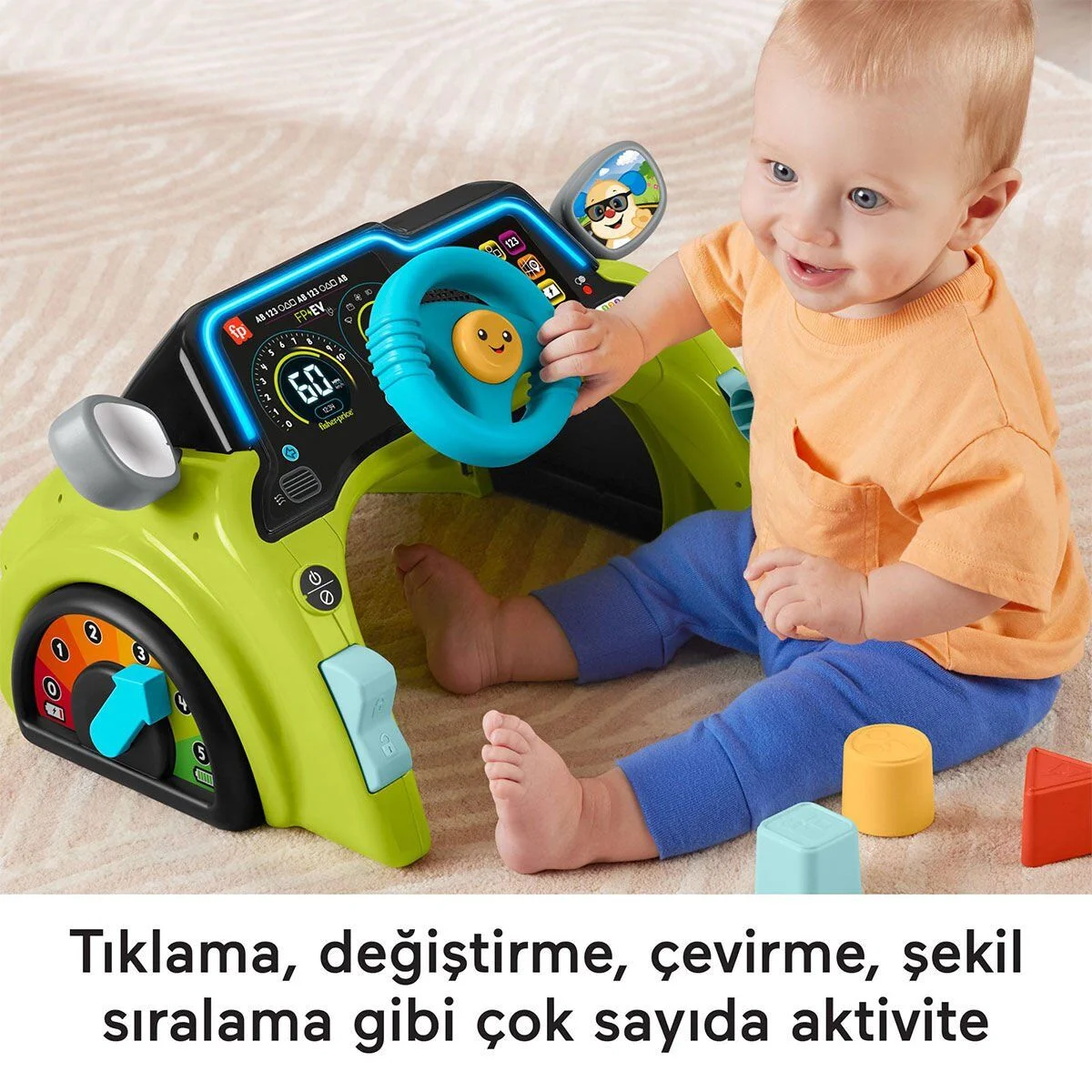 HYR91 Fisher-Price LnL İlk Arabam görsel 4