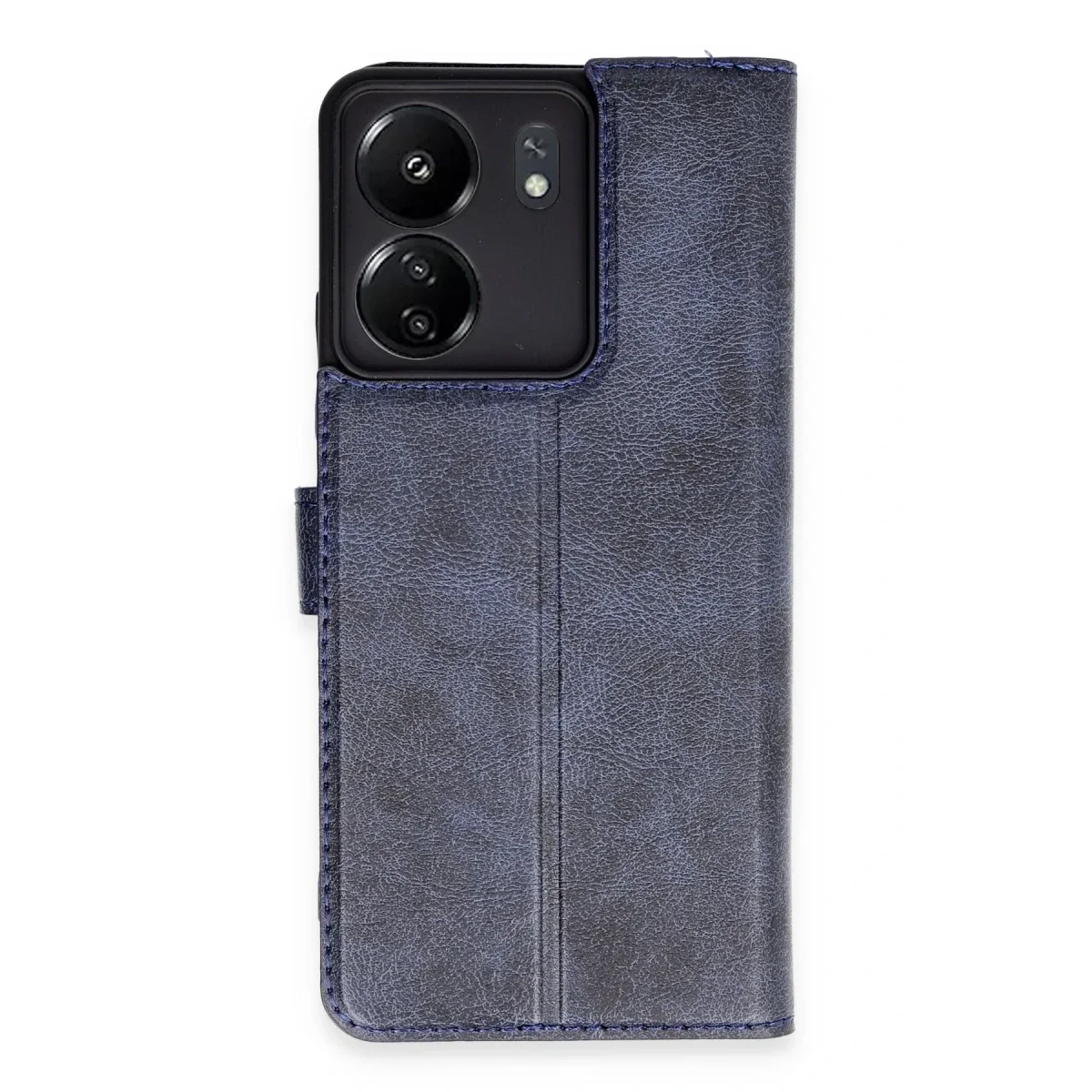 Xiaomi Redmi 13C Kılıf Trend S Plus Kapaklı Kılıf - Lacivert