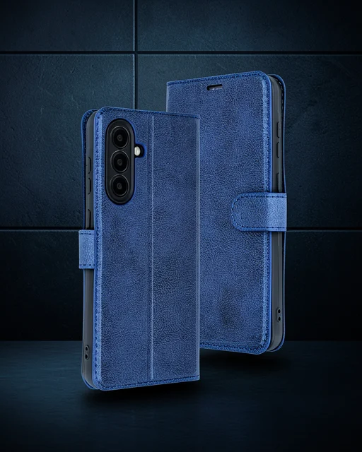Samsung Galaxy A56 Kılıf Trend S Plus Kapaklı Kılıf - Lacivert