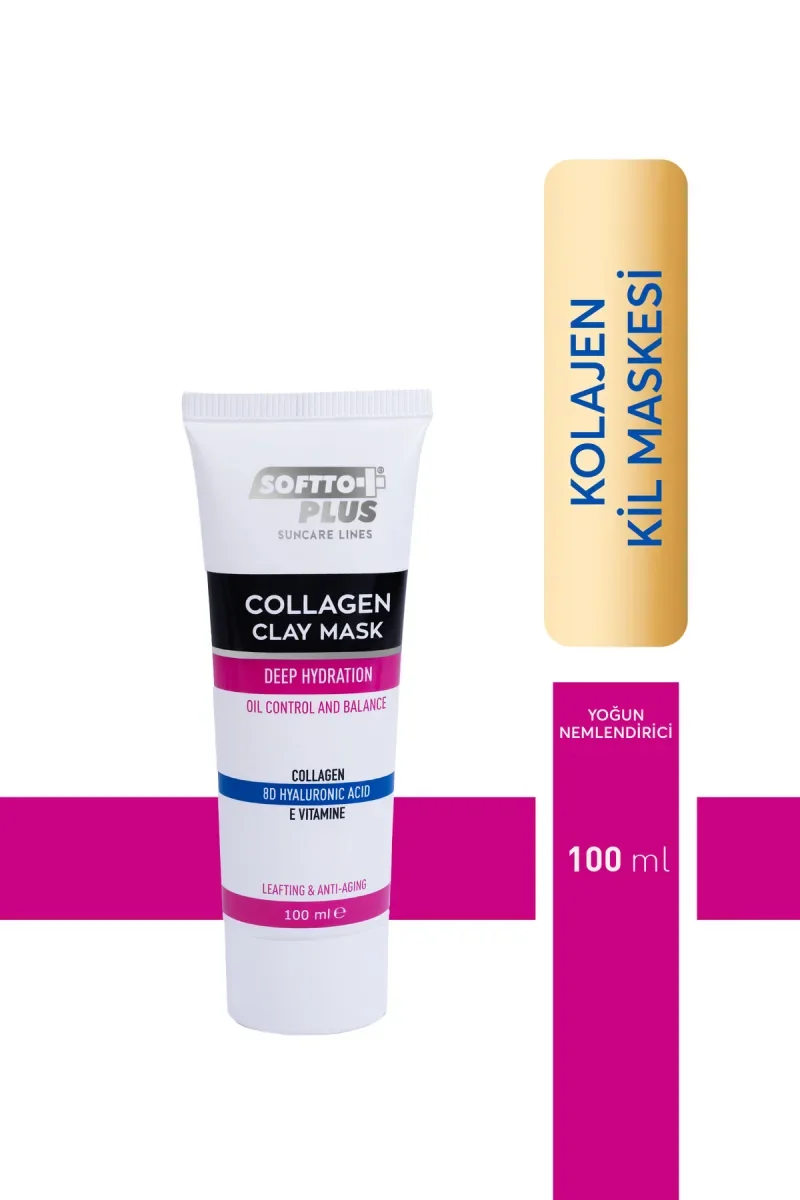 Kil Maskesi 100 ML Bakım Serisi - KOLAJEN KİL MASKESİ YOĞUN 100 ML