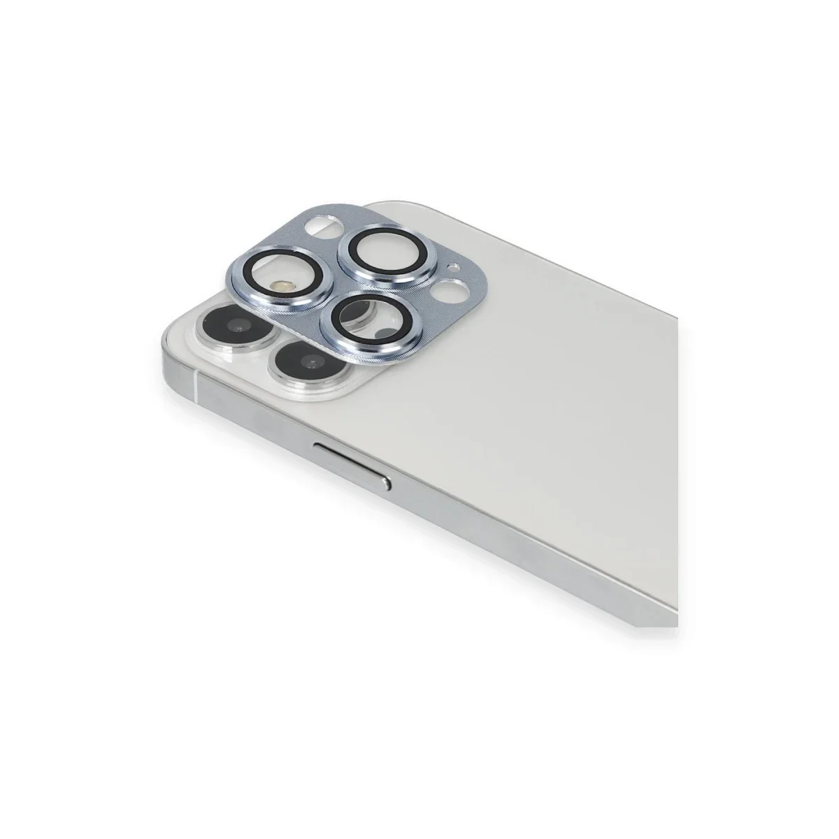 Apple iPhone 13 Pro Max Pers Alüminyum Kamera Lens - Sierra Blue görsel 2