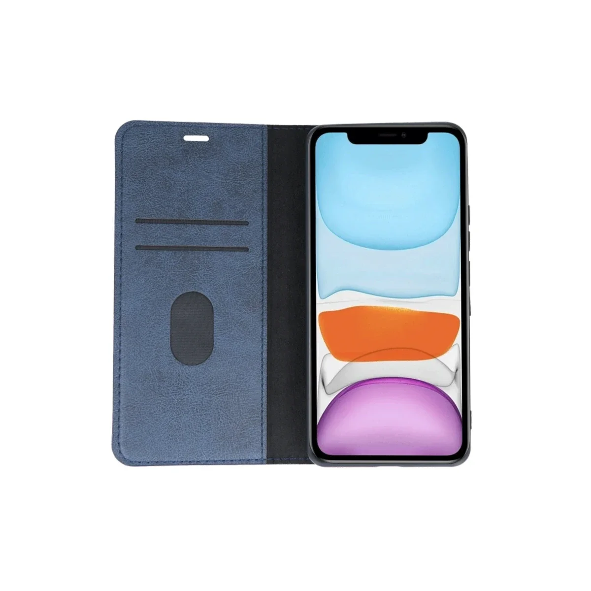 Apple iPhone 11 Kılıf Trend S Plus Kapaklı Kılıf - Taba görsel 2