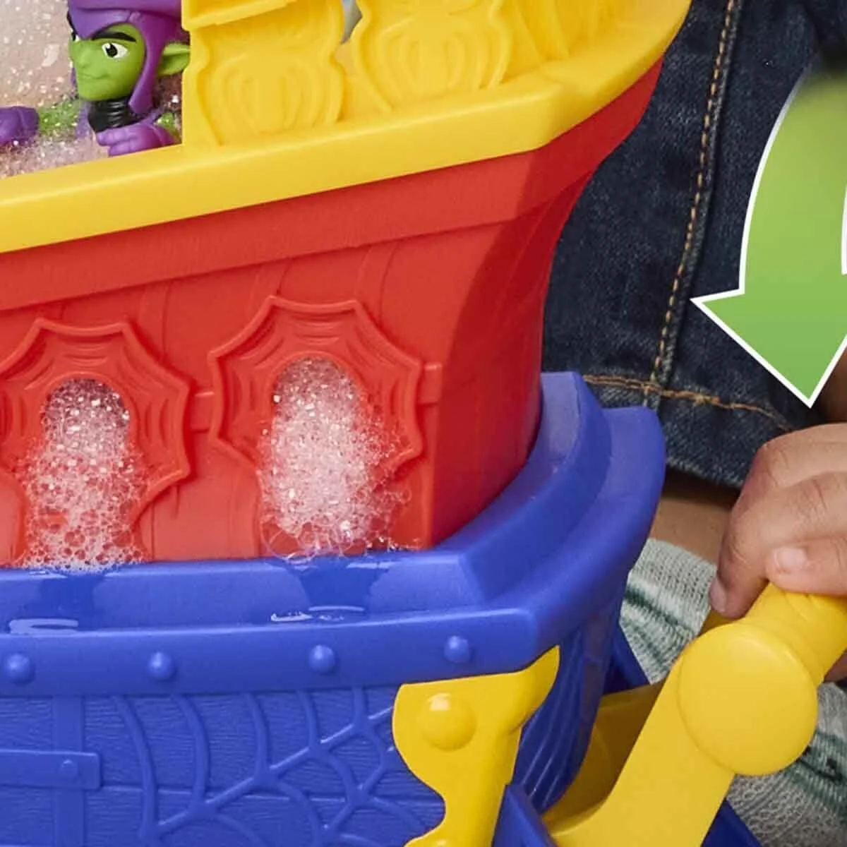 G0666 Spidey ve İnanılmaz Arkadaşları Webs Ahoy Bubble Ship +3 yaş görsel 6