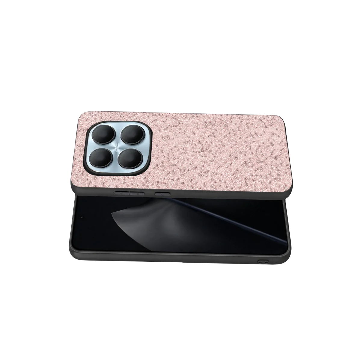 Onegif Xiaomi Redmi Note 15 4G Bright Simli Kapak - Pembe görsel 3