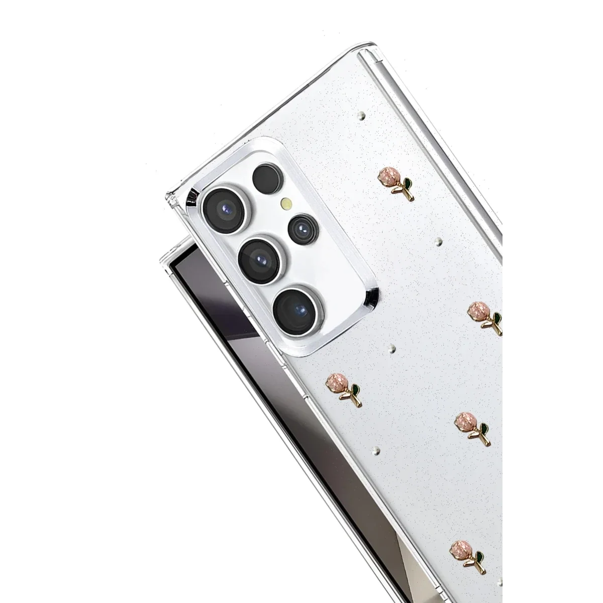 Samsung Galaxy S25 Ultra Fiyonk Desenli Kapak - Desen 6 görsel 3