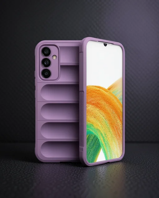 Samsung Galaxy A05s Kılıf Optimum Silikon - Mor