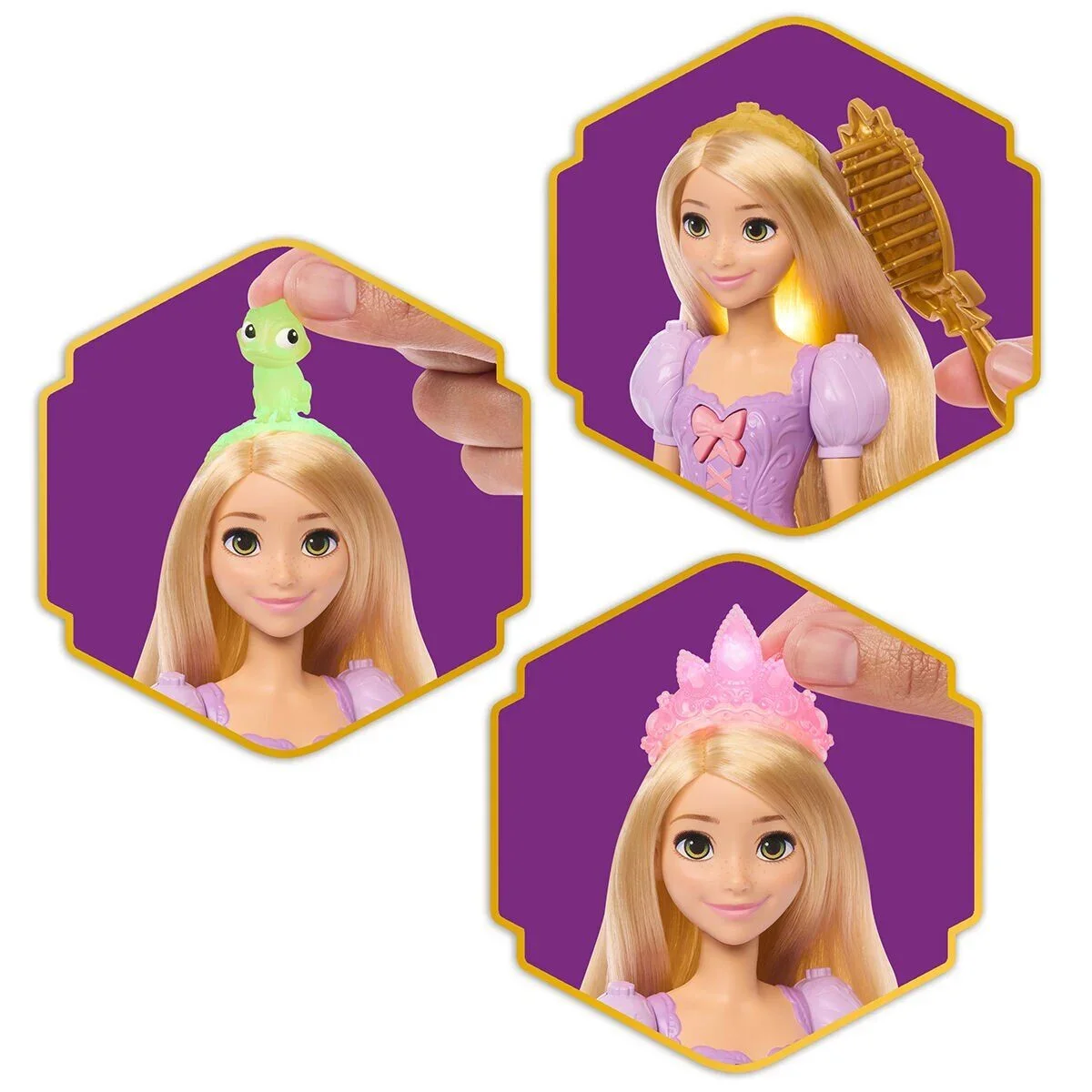 JHL46 Disney Prenses Sihirli Saçlı Rapunzel görsel 3