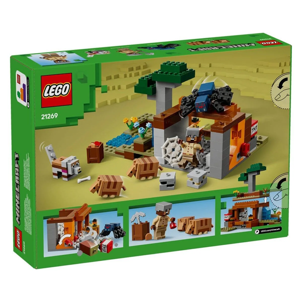 21269 Lego necraft Armadillo Maden Keşfi 247 parça +8 yaş görsel 7