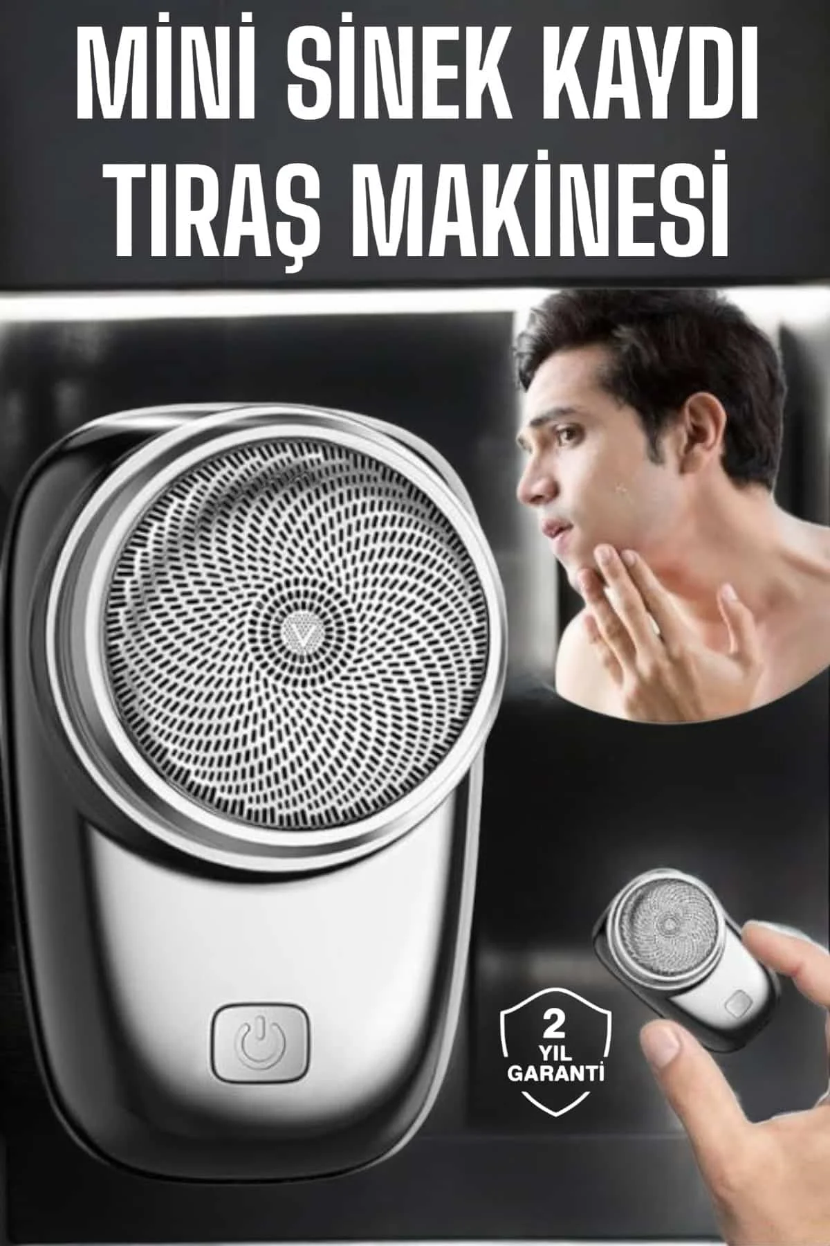 Tıraş Makinesi ni Sıfır Sakal Yanak Tıraş Makinesi USB Şarjlı