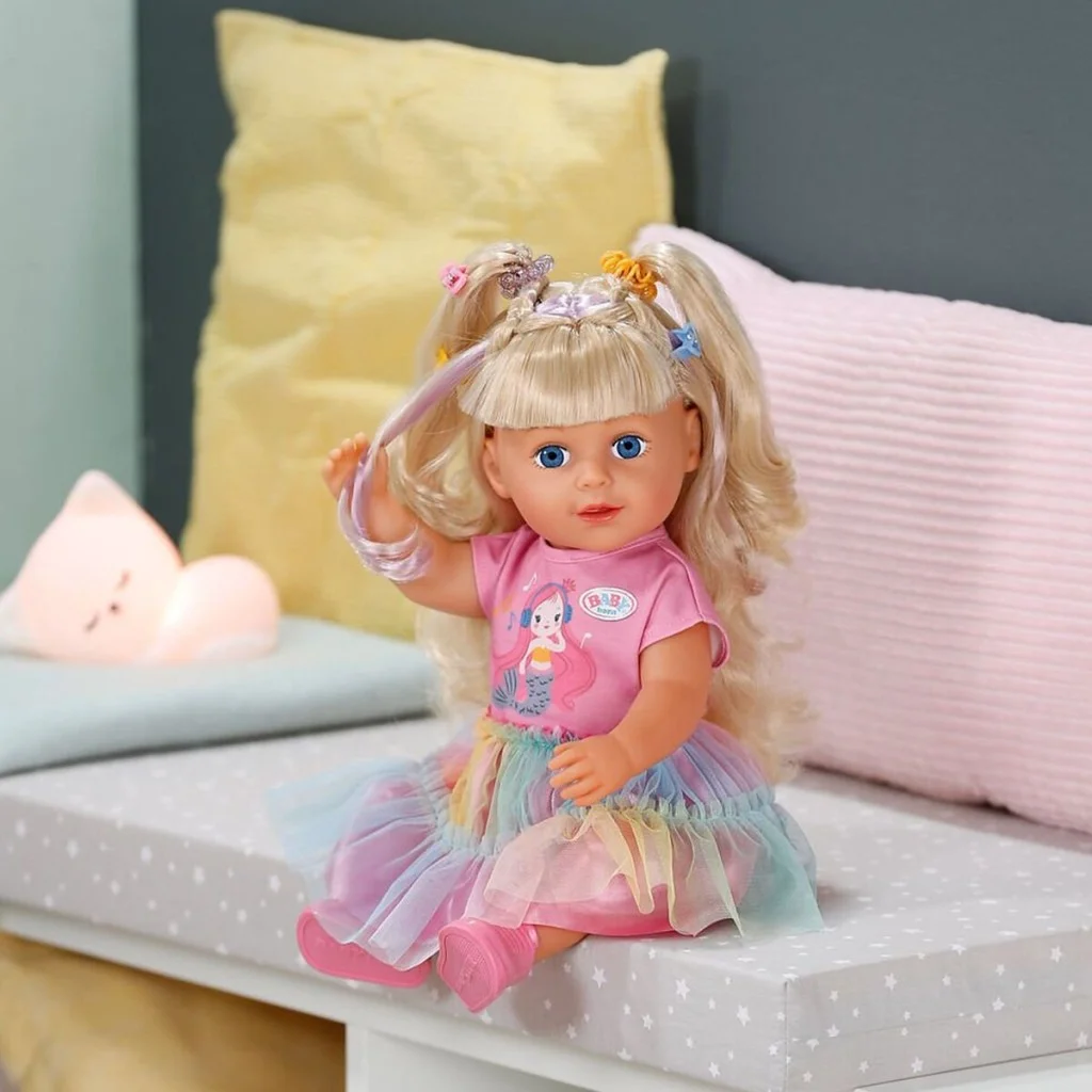 838006 Kız Kardeş Bebek Carla 43 cm görsel 3