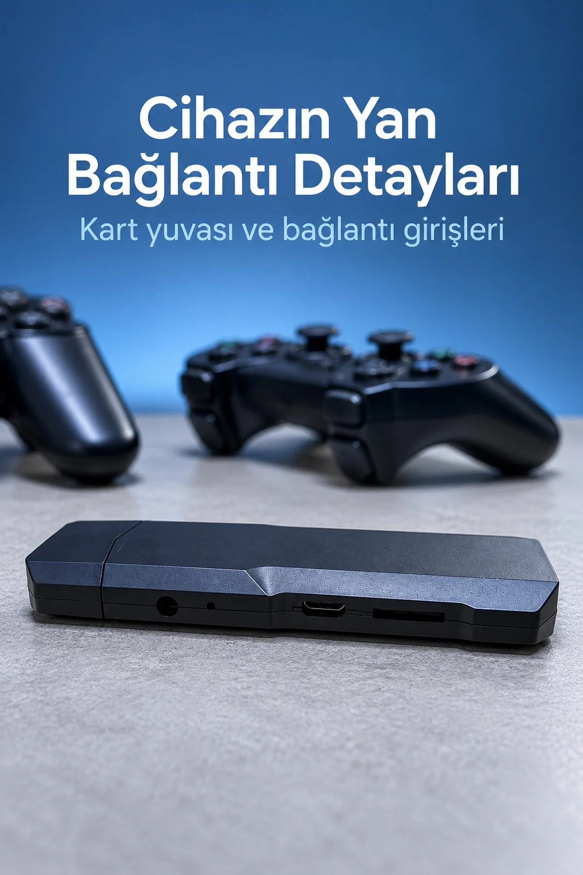 Kumanda ve Bağlantı Aksesuarlı TV Oyun Seti