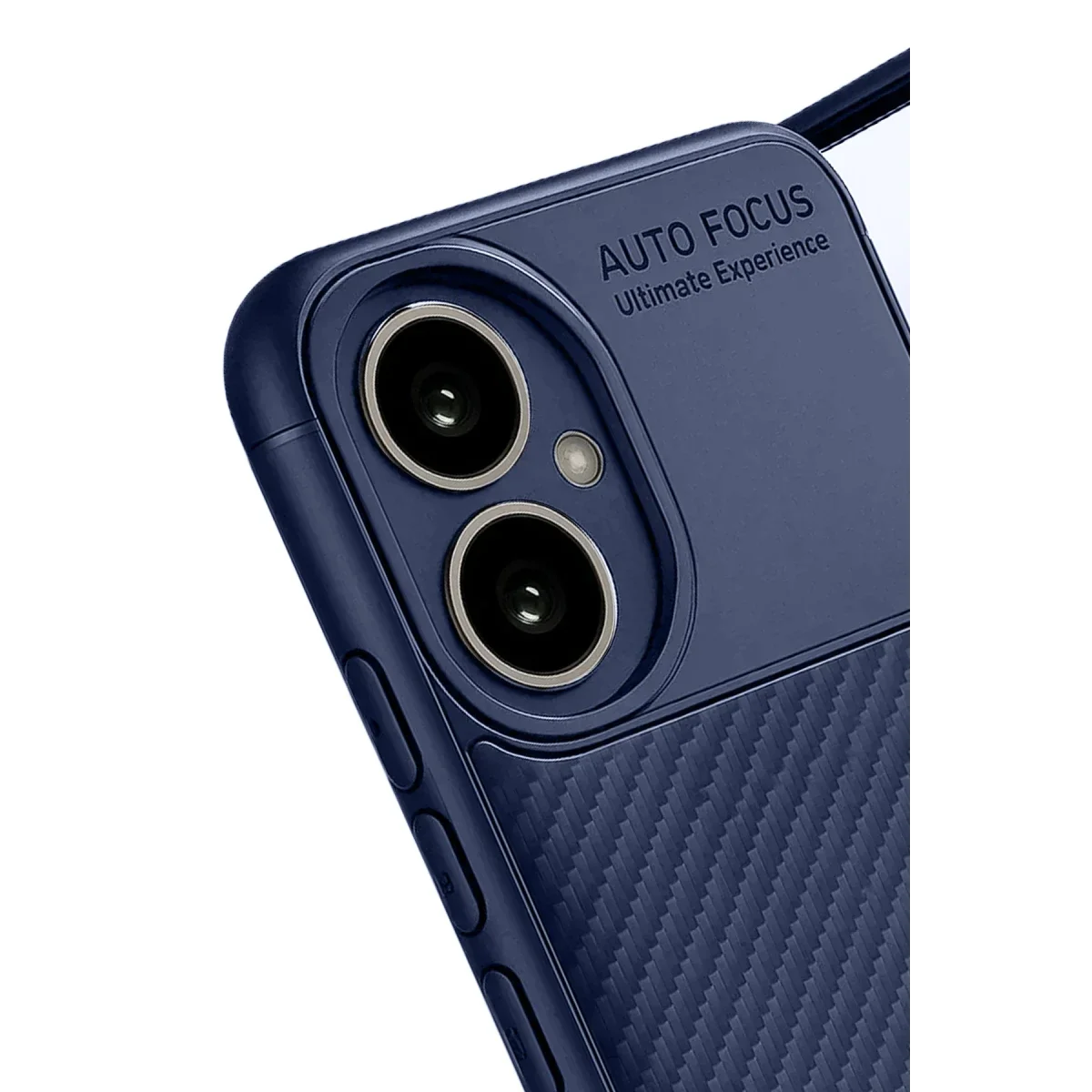 Honor 400 Kılıf Auto Focus Karbon Kapak - Lacivert görsel 3