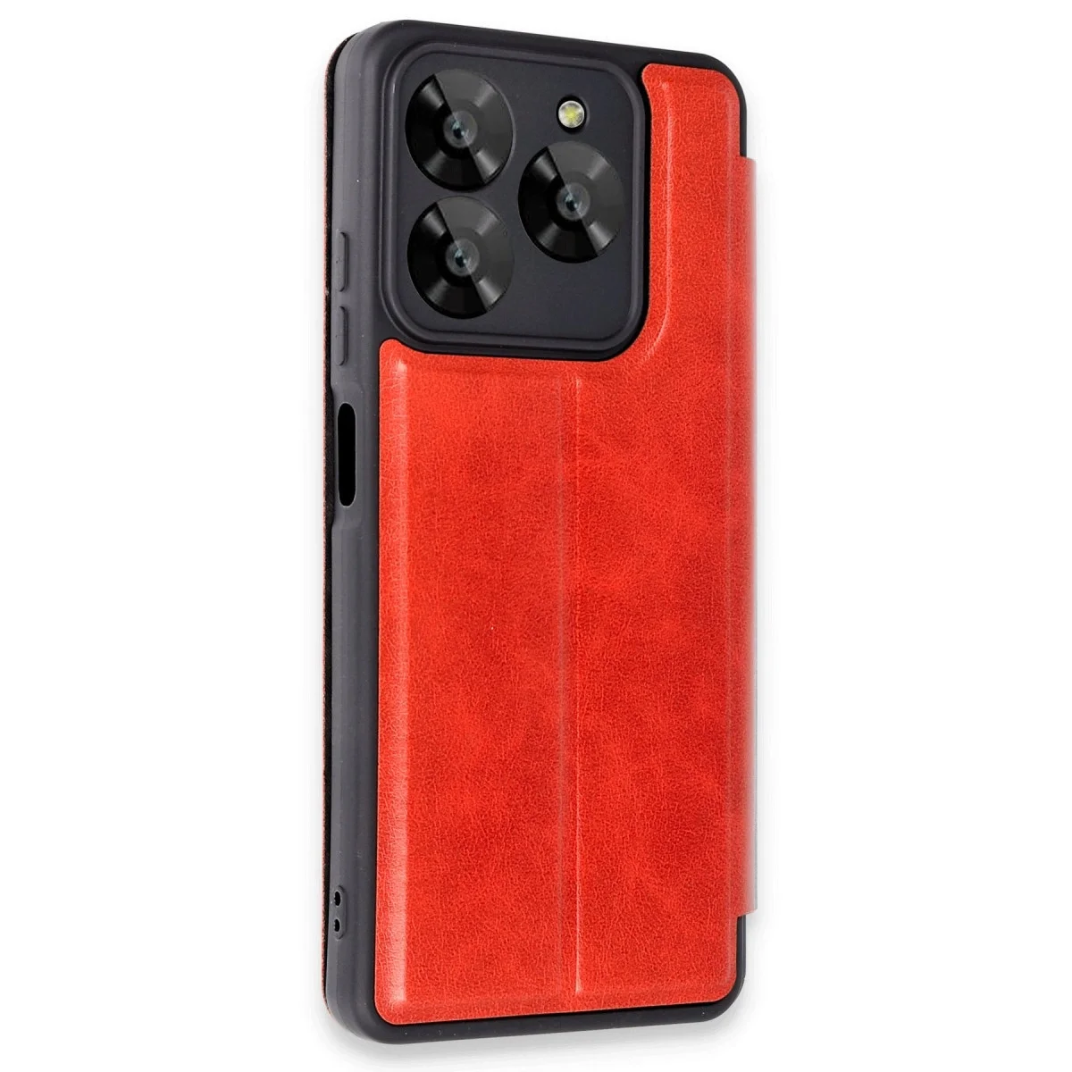 General Mobile Era 30 Kılıf Flip Cover - Kırmızı görsel 2