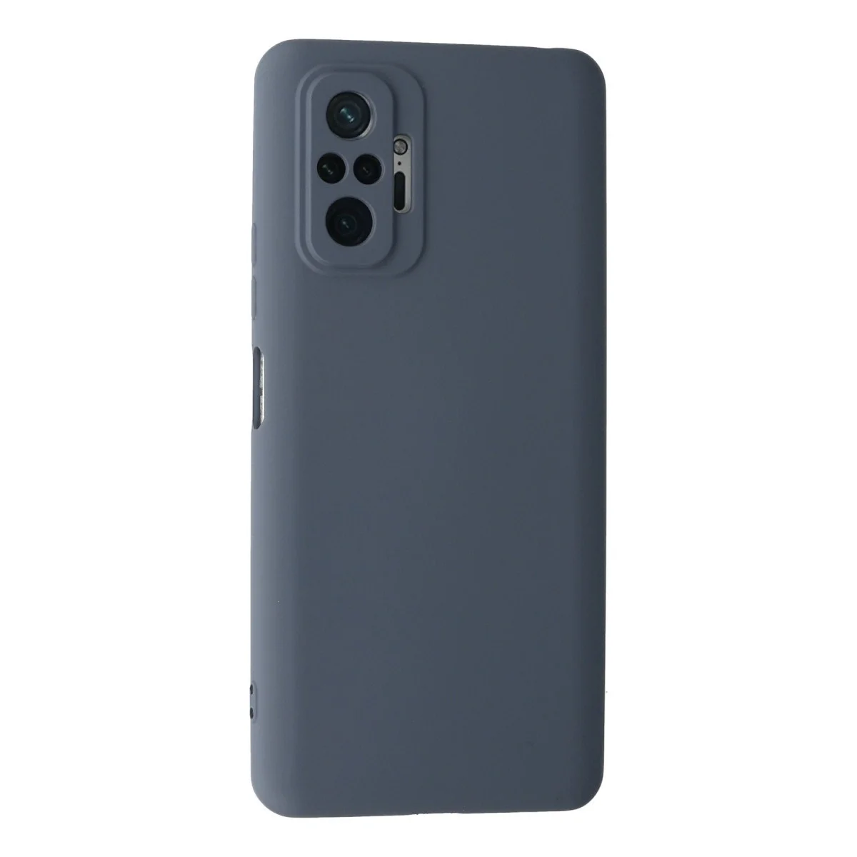 Xiaomi Redmi Note 10 Pro Kılıf Nano İçi Kadife Silikon - Gri görsel 2