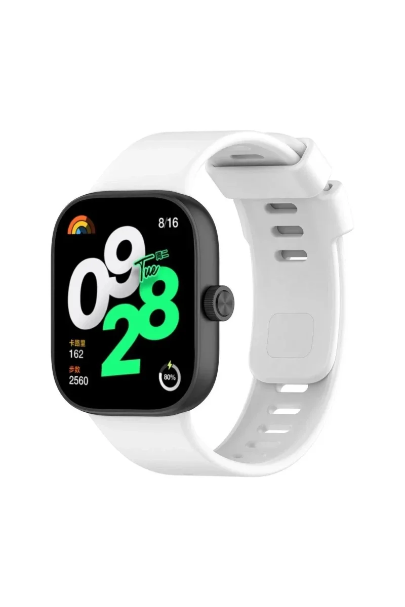 Xiao Red Watch 4 Klasik Kordon - Beyaz