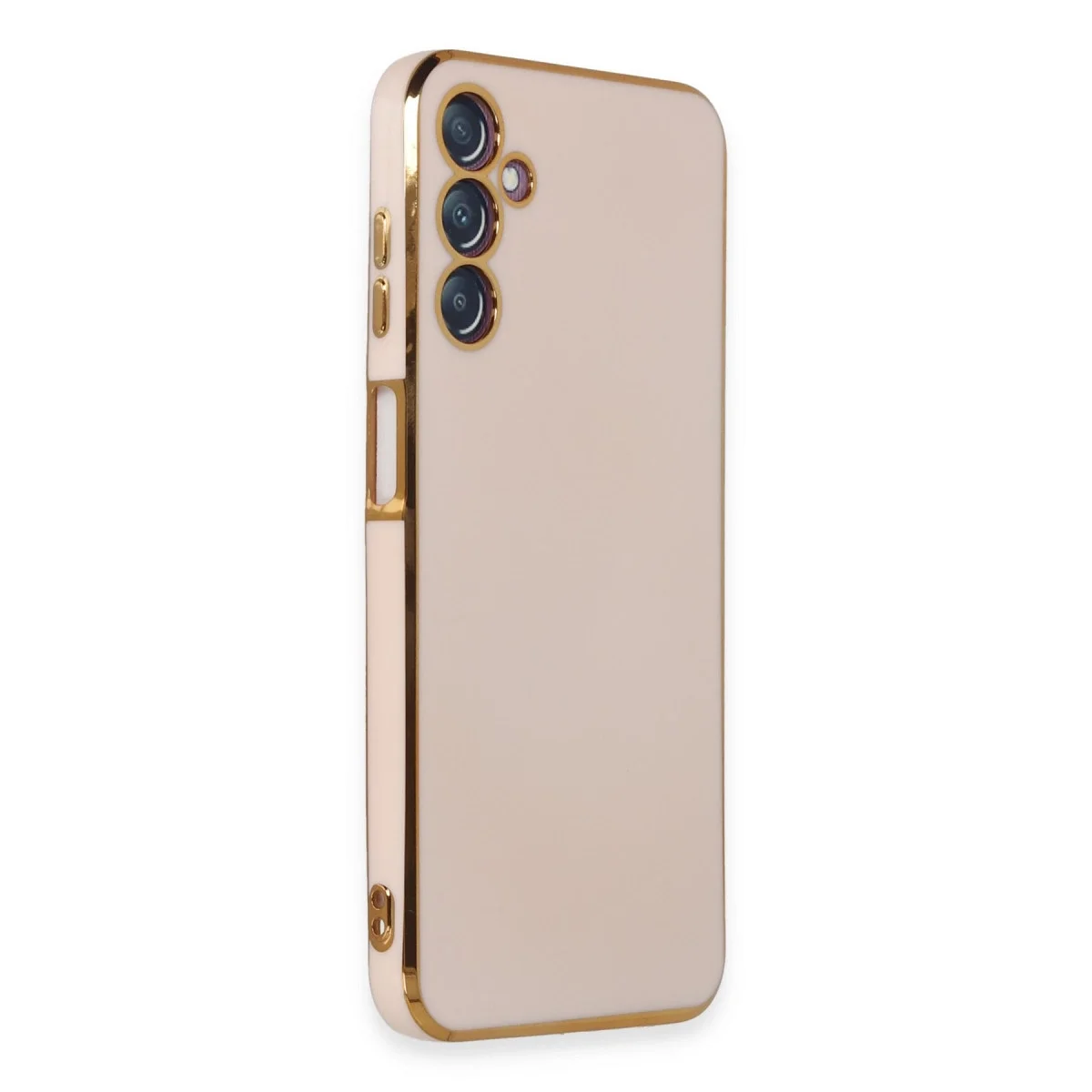 Samsung Galaxy M14 5g Kılıf Volet Silikon - Pembe görsel 2