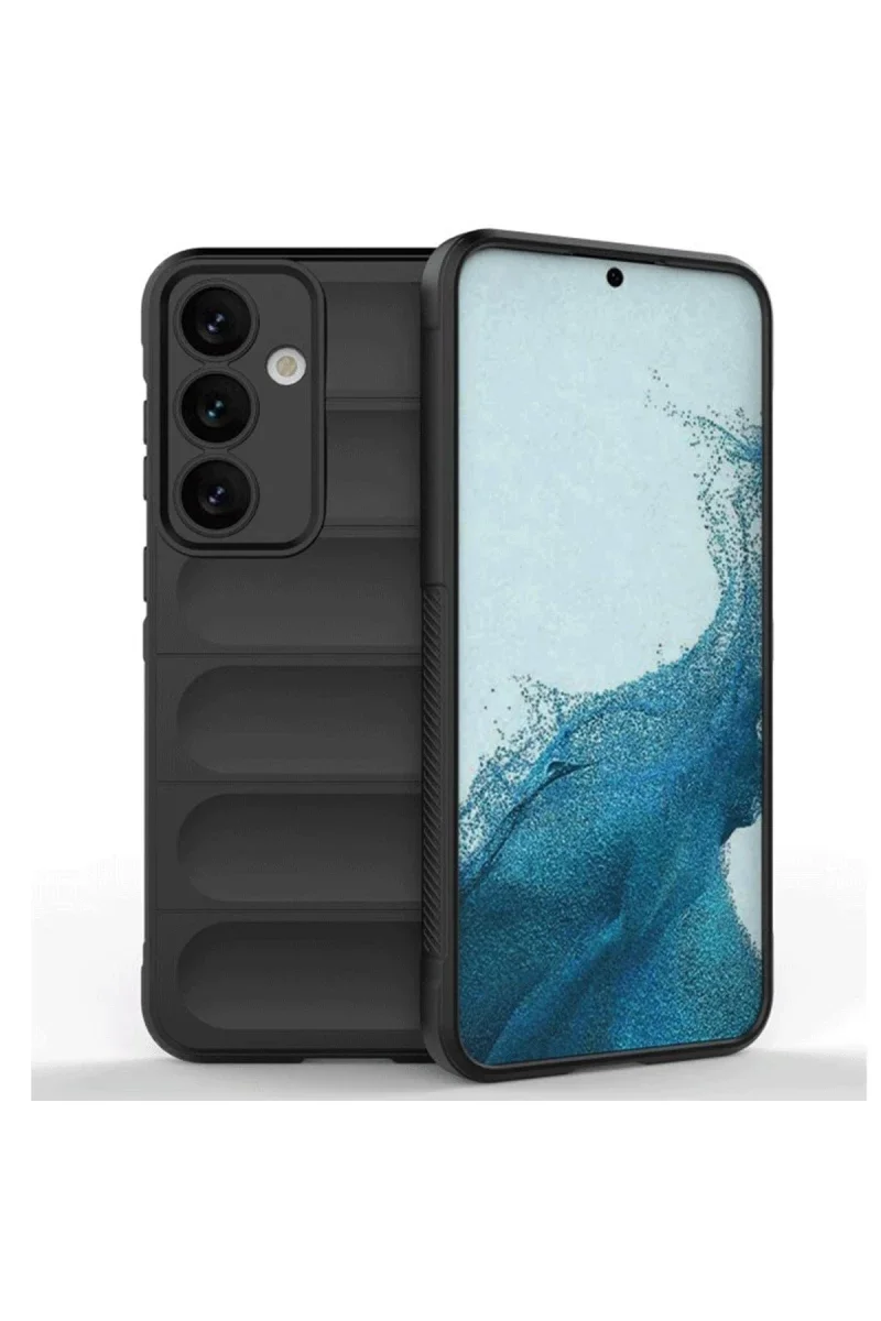 Samsung Galaxy S24 FE Kılıf Optimum Silikon - Siyah