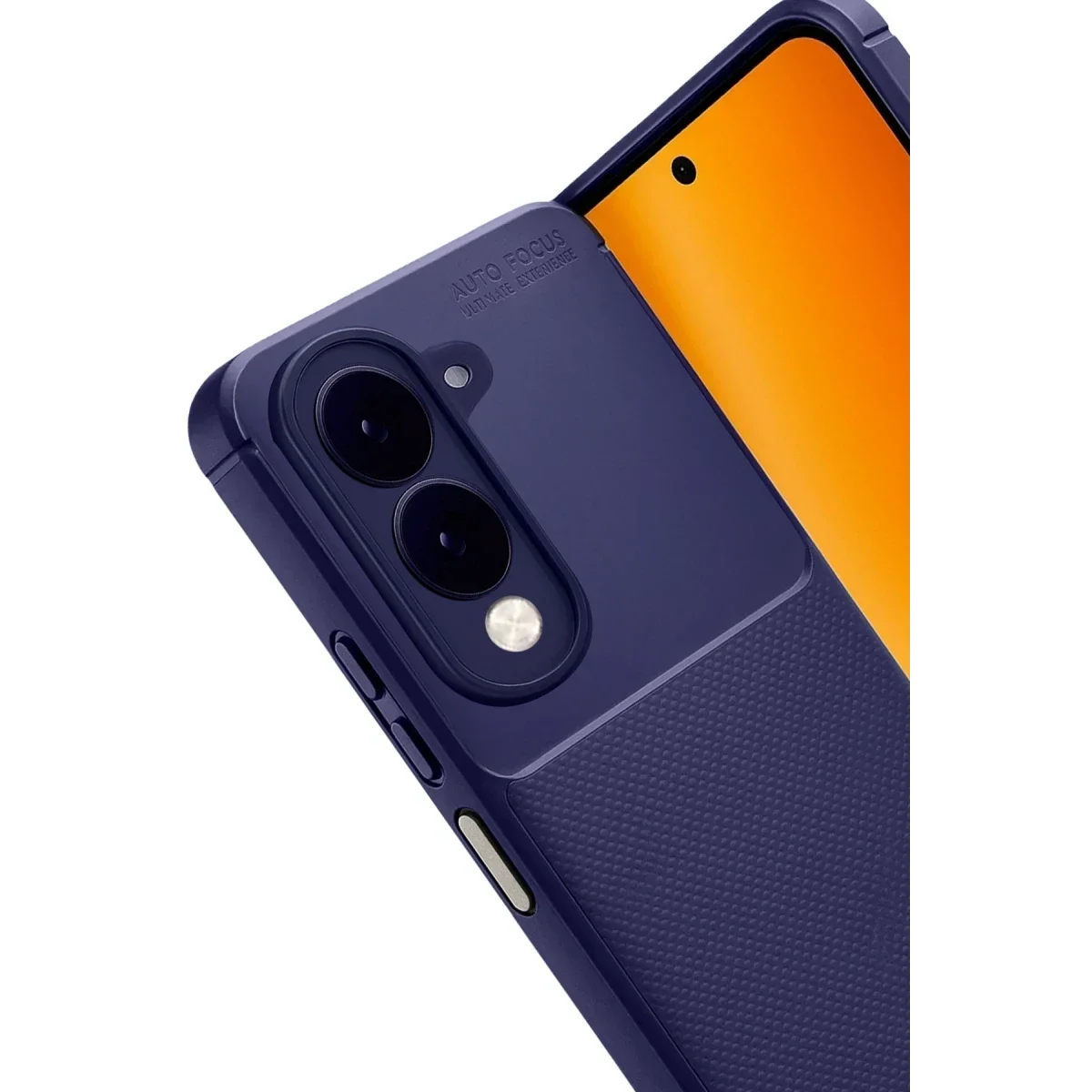 Vivo Y29S Auto Focus Karbon Kapak - Lacivert görsel 2