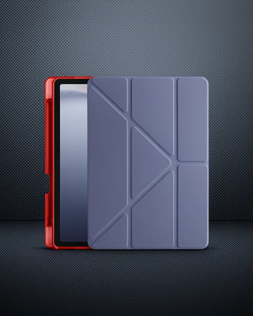 Xiaomi Redmi Pad Pro 12.1 Kılıf Kalemlikli Mars Tablet Kılıfı - Lila