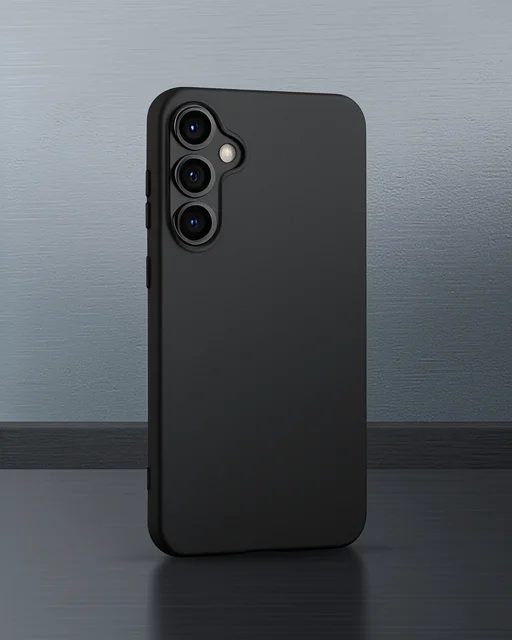 Samsung Galaxy S24 Kılıf Nano İçi Kadife Silikon - Siyah