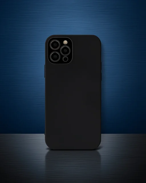 Apple İphone 12 Pro Kılıf Lansman Glass Kapak - Siyah
