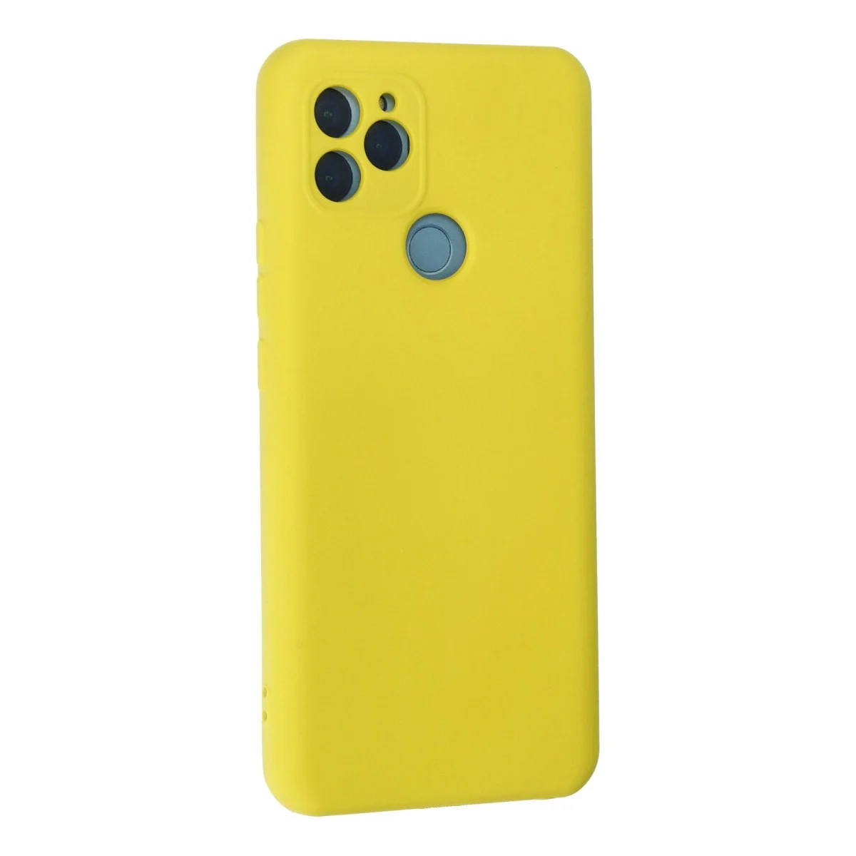 General Mobile Gm 21 Kılıf Nano İçi Kadife Silikon - Sarı görsel 3