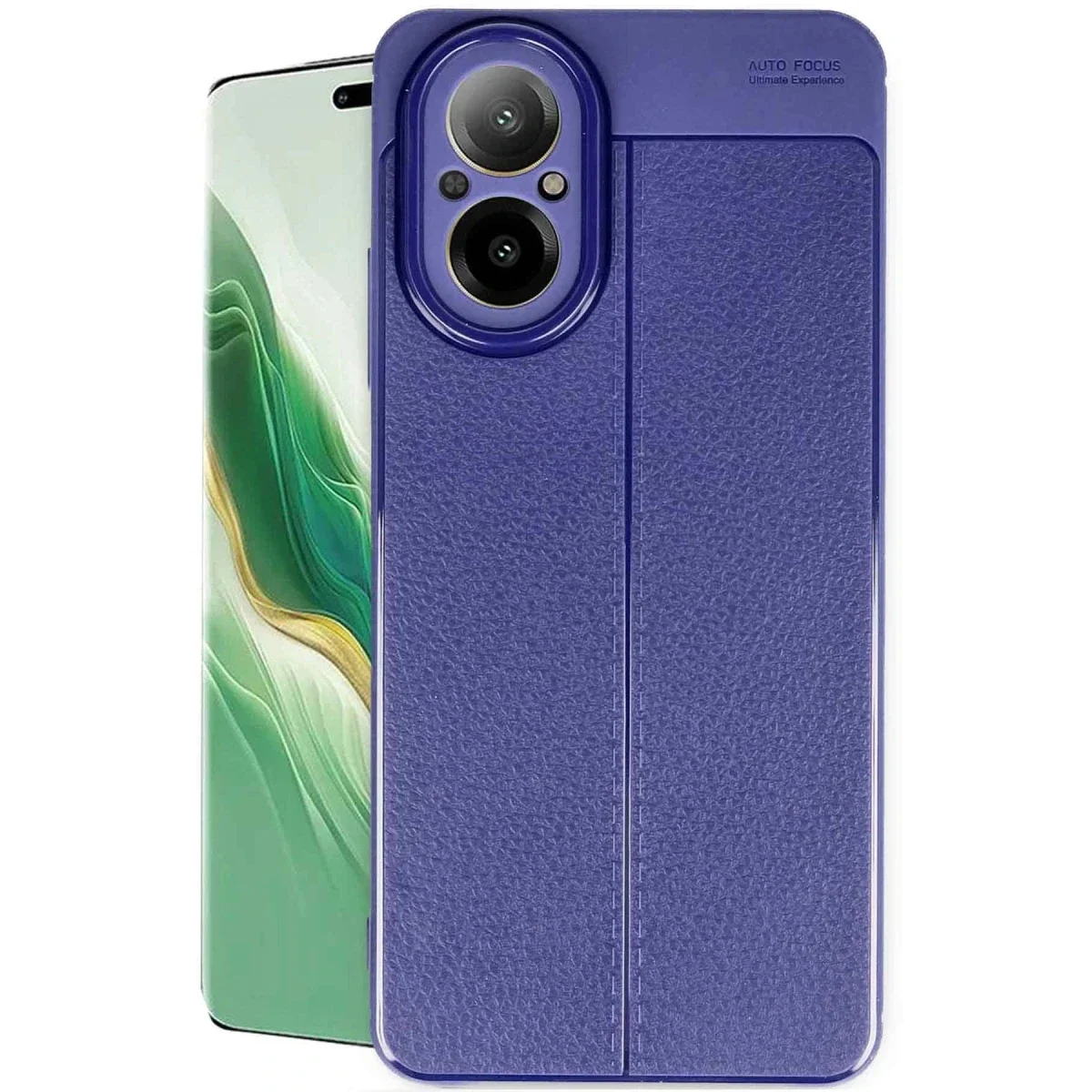 Realme 12 Lite Kılıf Auto Focus Kapak - Lacivert