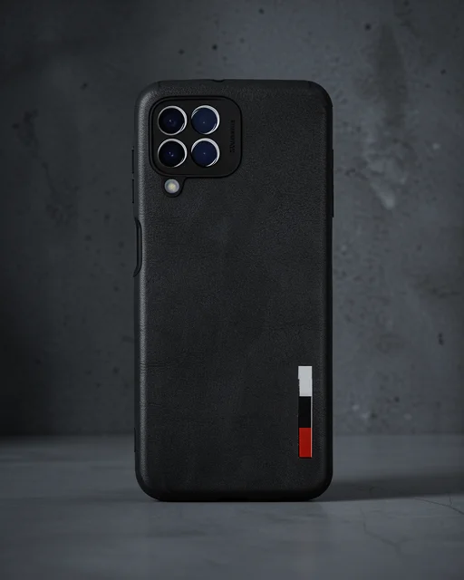Samsung Galaxy M33 Kılıf Loop Deri Silikon - Siyah