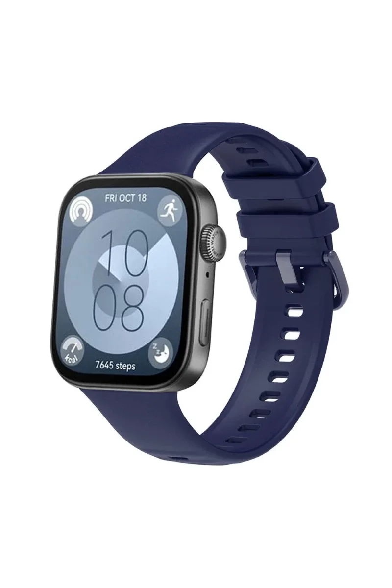Huawei Watch Fit 3 Klasik Kordon - Lacivert