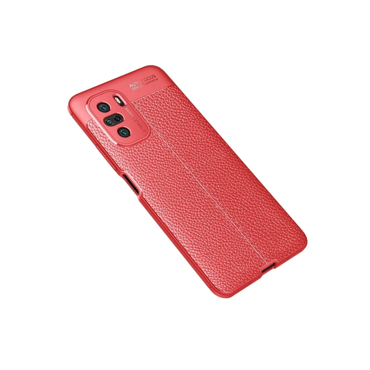 Xiaomi Poco F3 Kılıf Auto Focus Kapak - Kırmızı görsel 2