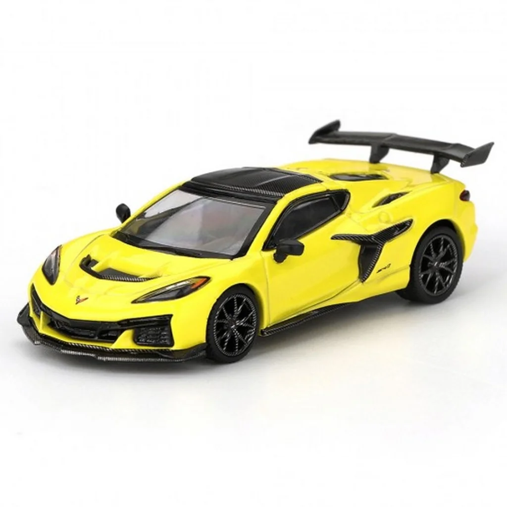 1/64 Chevrolet Corvette ZR1 Accelerate Yellow görsel 4