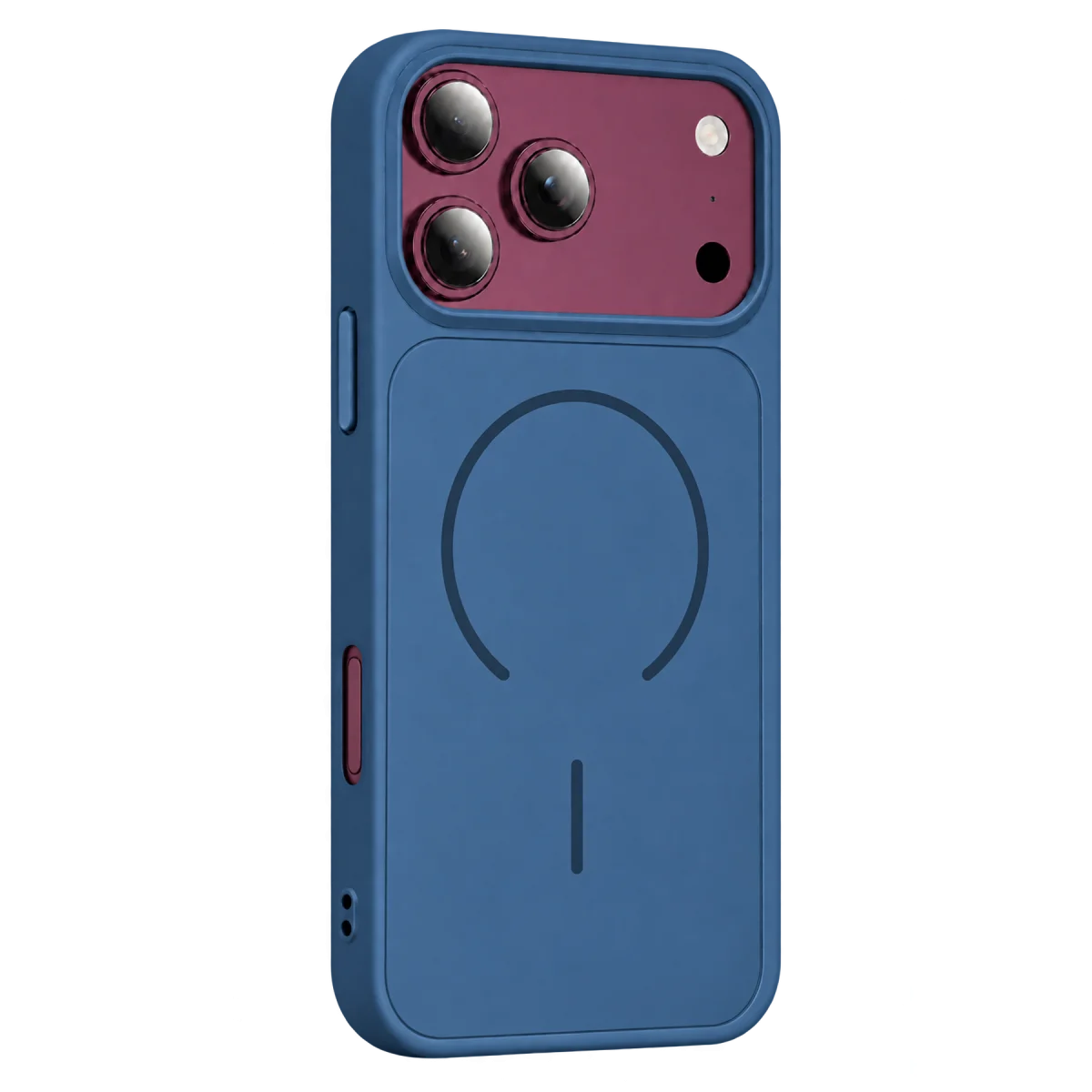 Apple iPhone 18 Pro Max Azus Magsafe Kapak - Mavi