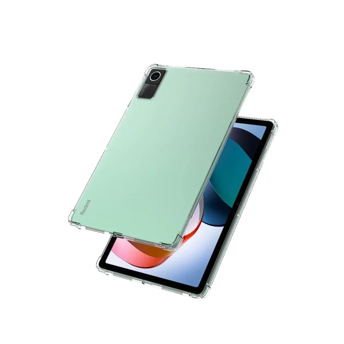 Xiaomi Redmi Pad SE Kılıf Anti Shock Tablet Silikon - Şeffaf görsel 2