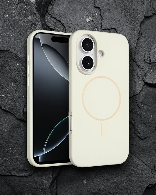 Joko Apple İphone 16 Plus Kılıf Jully Magsafe Kapak - Bej
