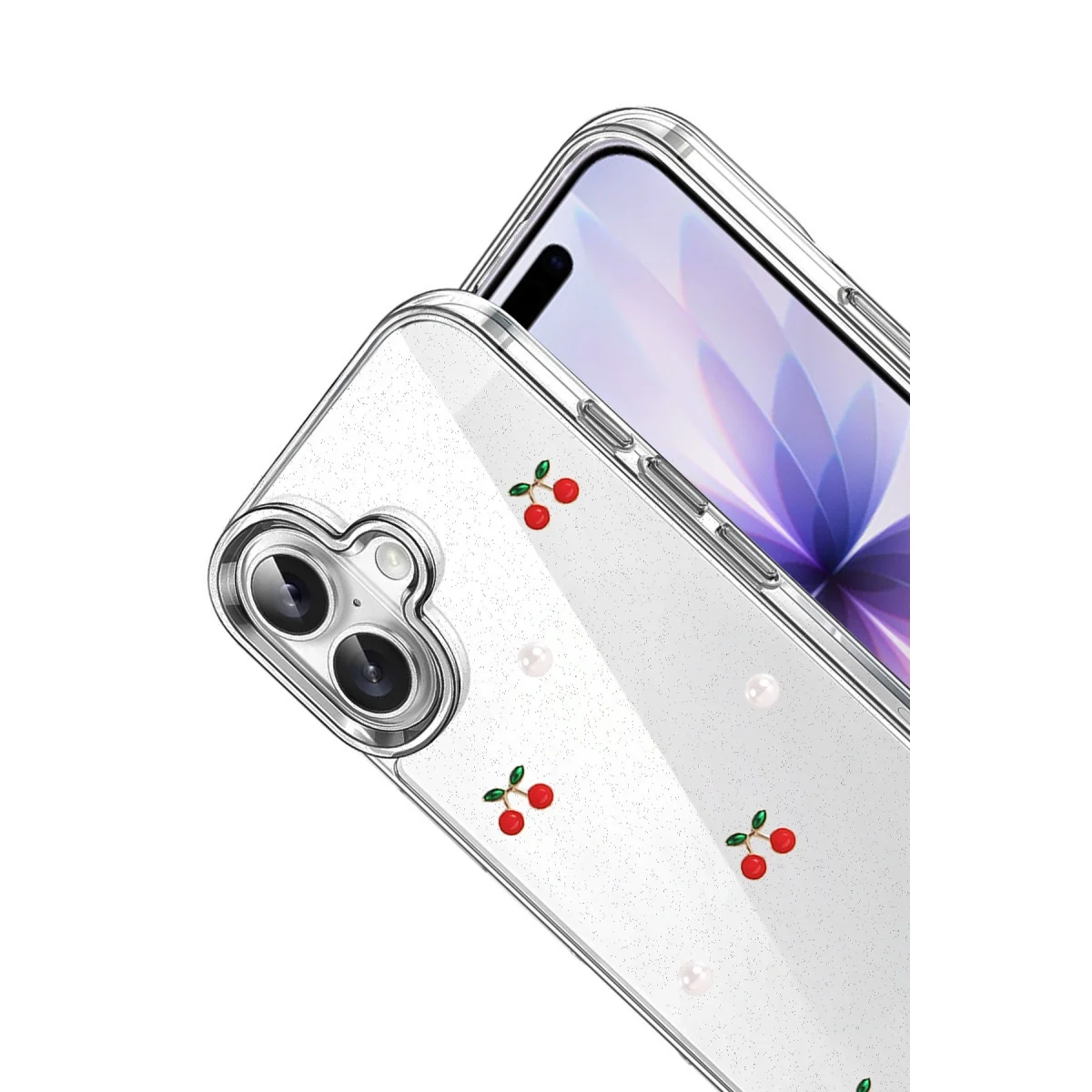 Apple İphone 17 Fiyonk Desenli Kapak - Desen 9 görsel 3