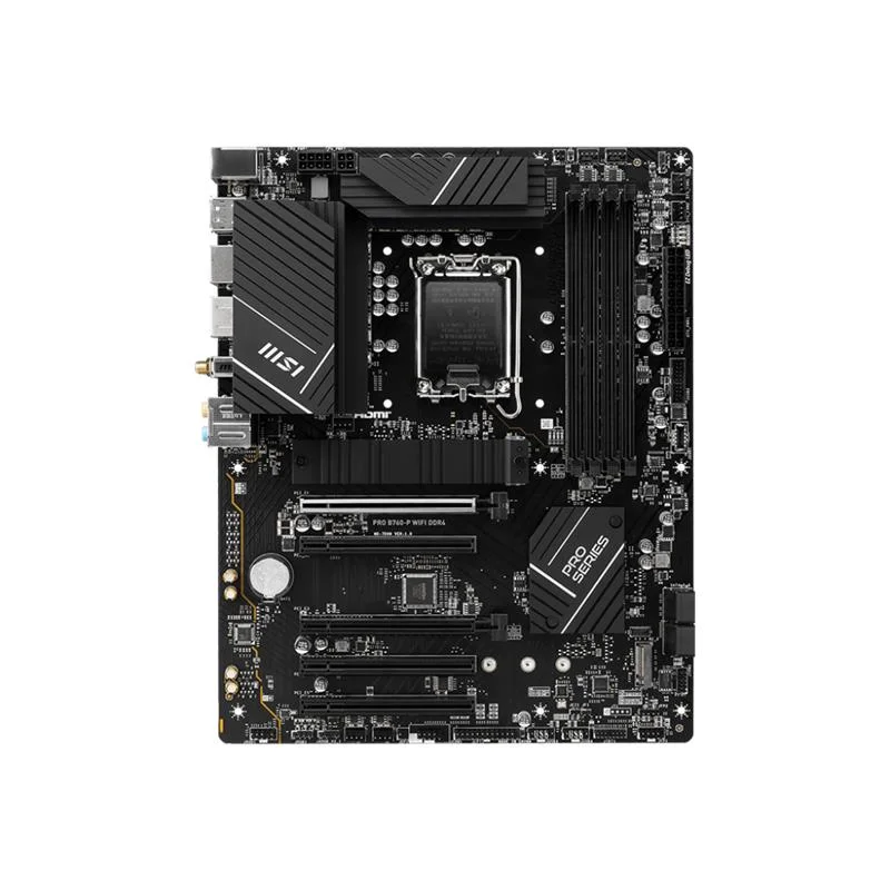 Pro B760-P Wıfı DDR4 4000MHZ 1XHDMI 1XDP 2XM.2 Usb 3.2 Atx 1700P (12./ 13. Ve 14. Nesil İşlemci Uyumlu) görsel 2