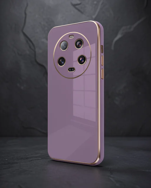 Xiaomi Mi 14 Ultra Kılıf Volet Silikon - Mor