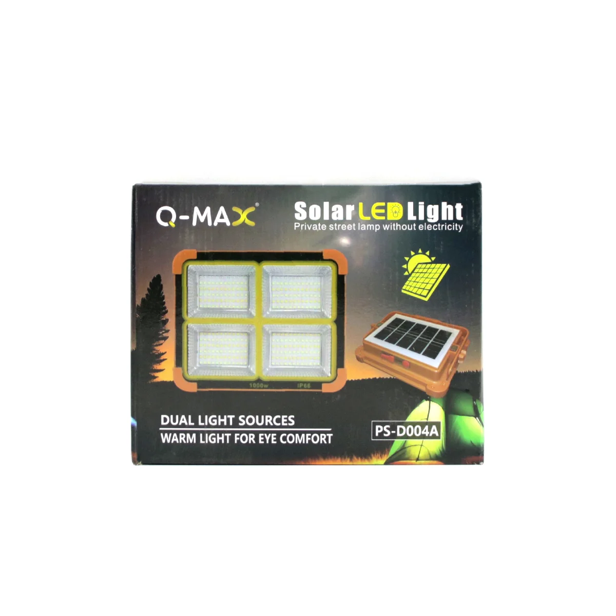 Güneş Enerjili LED Projektör IP66 336 LED 12000mAh Powerbank görsel 4