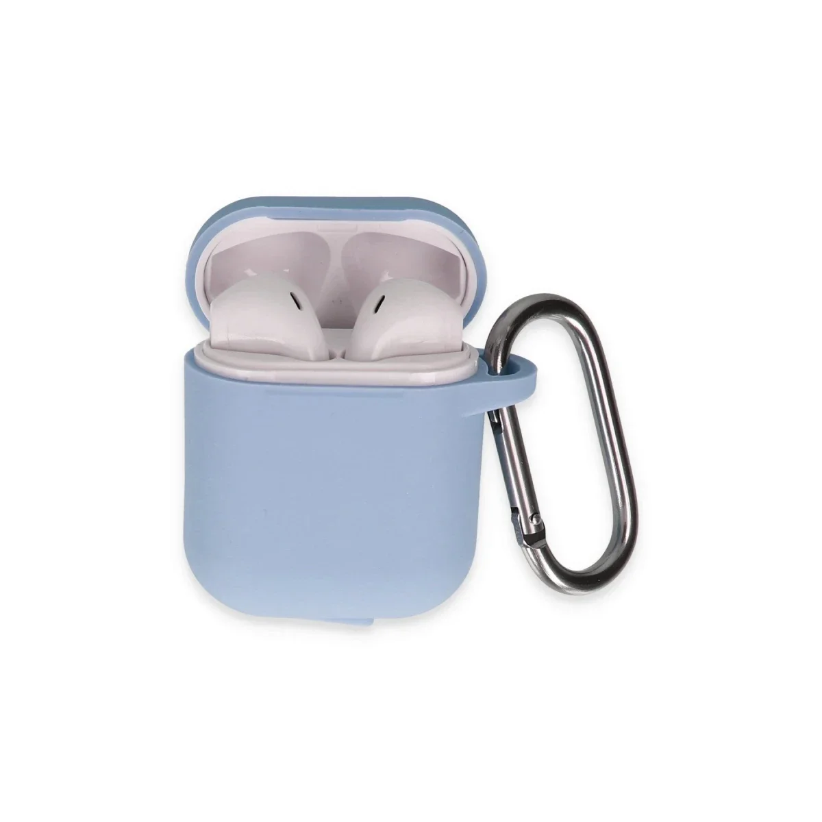 Apple Airpods 2 (2.nesil) Hang Kılıf - Mavi