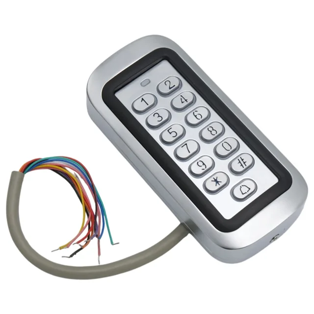 Novacom NC-MSWP25 IP68 Şifrematik RFID Kart ve Şifreli Kapı Kilidi Metal Kasa Suya Dayanıklı görsel 4