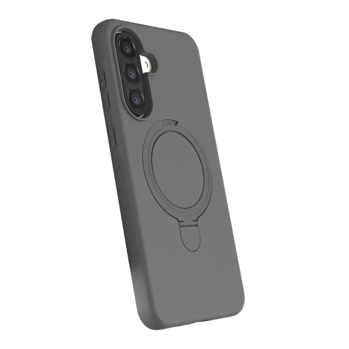 Samsung Galaxy A36 Regal Magsafe Standlı Kapak - Titan Gri görsel 2