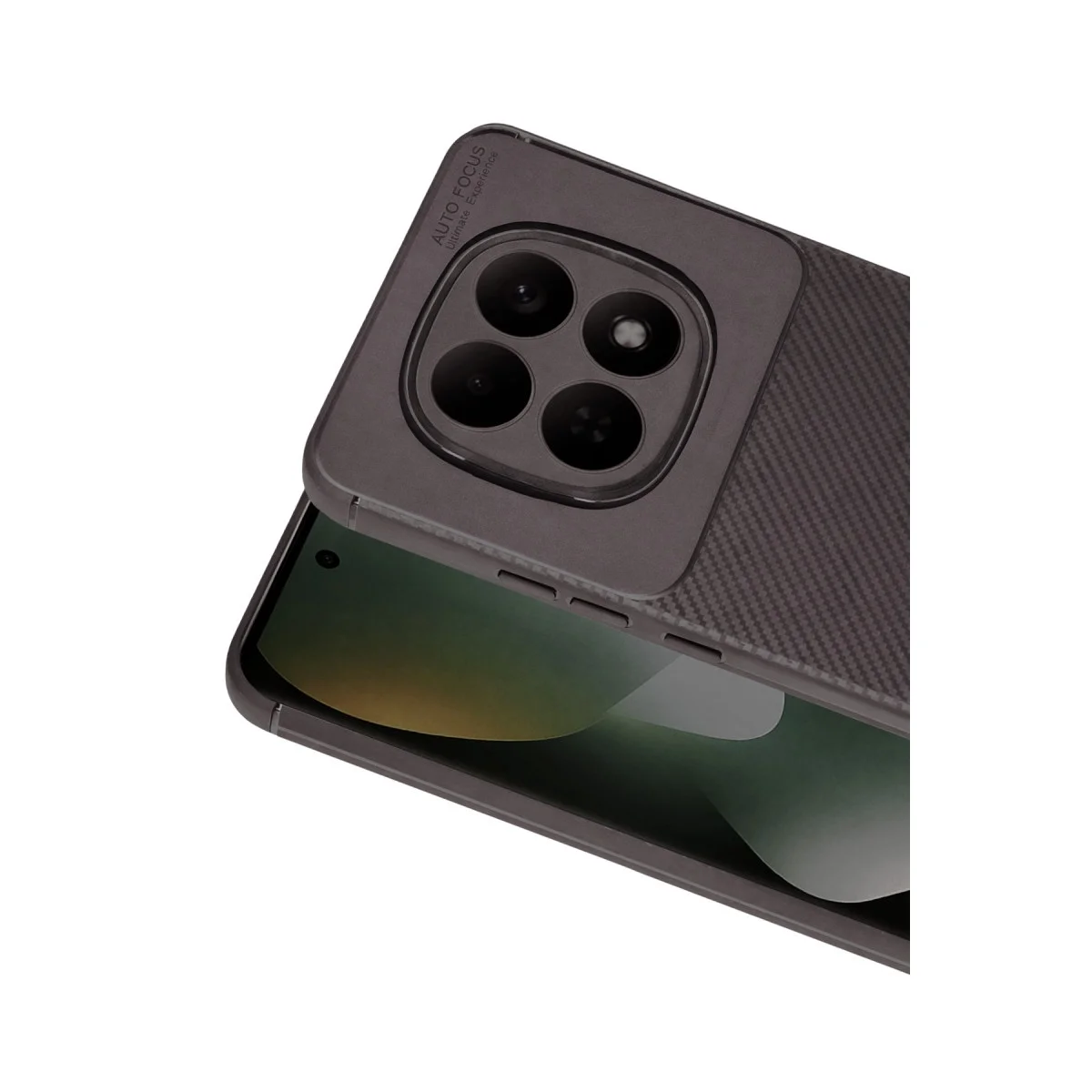 Xiao Red Note 15 Pro 5g Auto Focus Karbon Kapak - Gri görsel 2