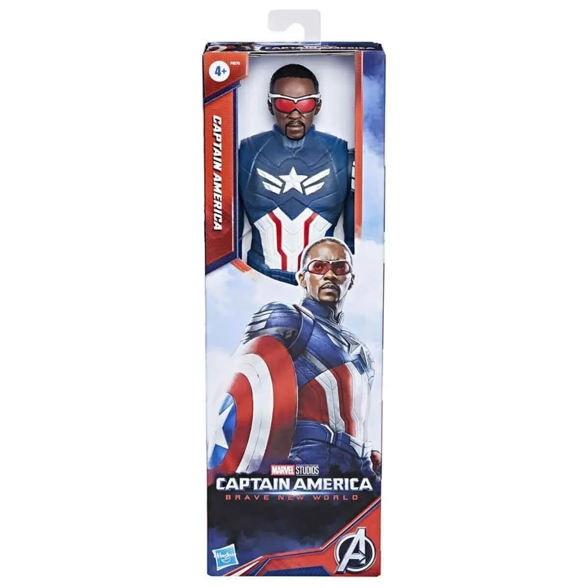 F9276 Marvel Titan Hero - Captain America Brave New World Aksiyon Figürü 30 cm görsel 4